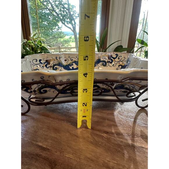 Temptations By Tara Ovenware Casserole Dish, Warming Tray & Serving Rack - Picture 6 of 8